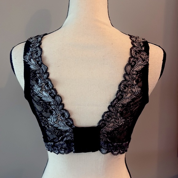 Breezies black lace bralette. - Picture 2 of 4